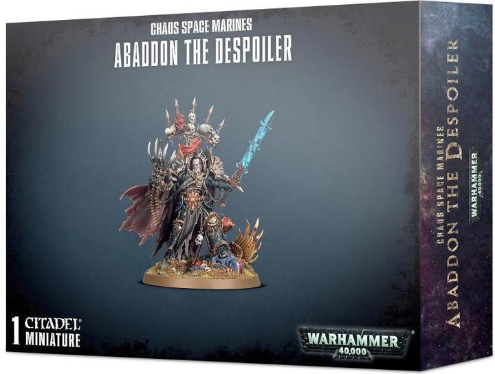 Actual product image Games Workshop Abaddon the Despoiler (Plastic)