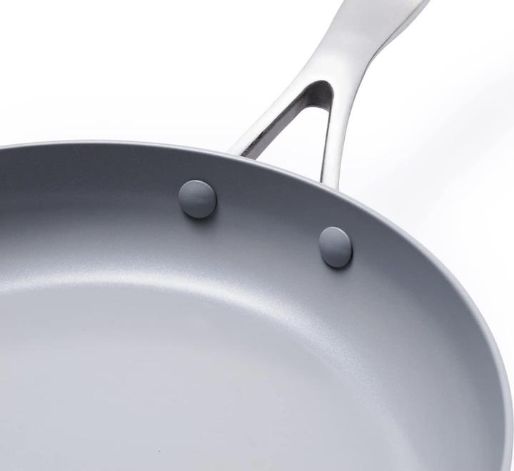 Image du produit Greenpan Poêle à frire, 28cm, acier inoxydable (28 cm, Poêle à frire, Céramique)