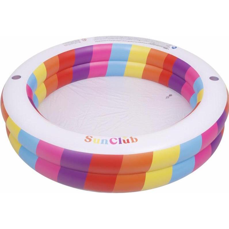 Jilong BASEN DZIECIĘCY 2- PIERŚCIENIOWY TĘCZA 187x42.5CM 51457