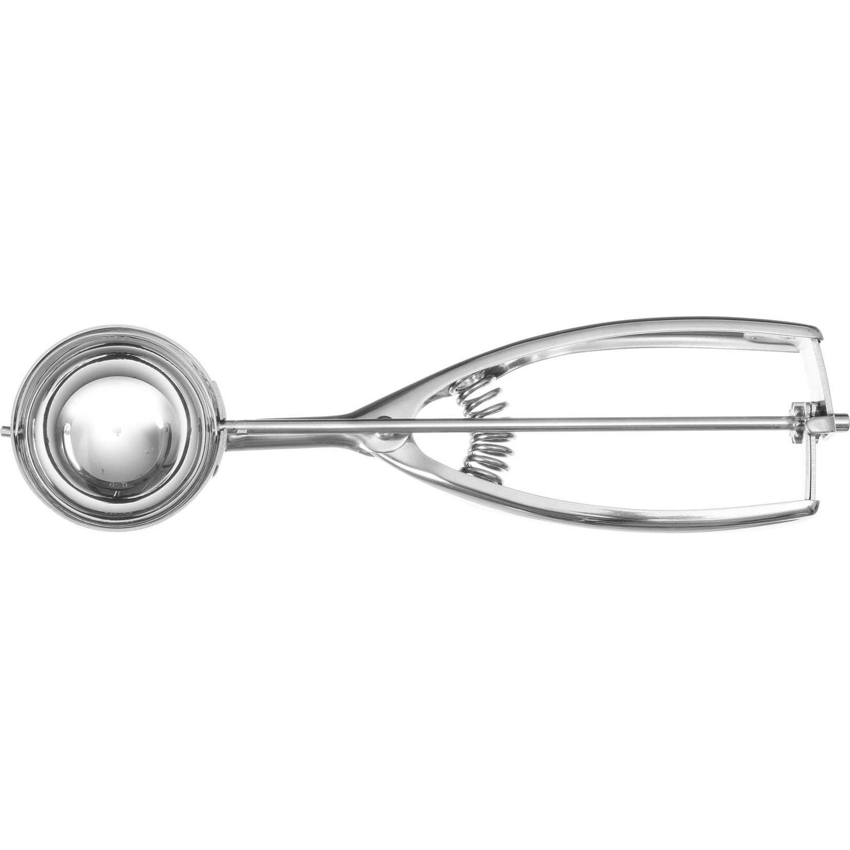 Hendi Kitchen Line Eiscremeportionierer, Servierbesteck, Silber