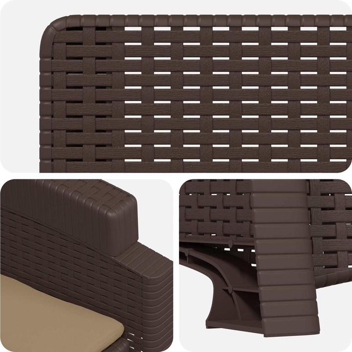 Produktbild vidaXL Gartenliege