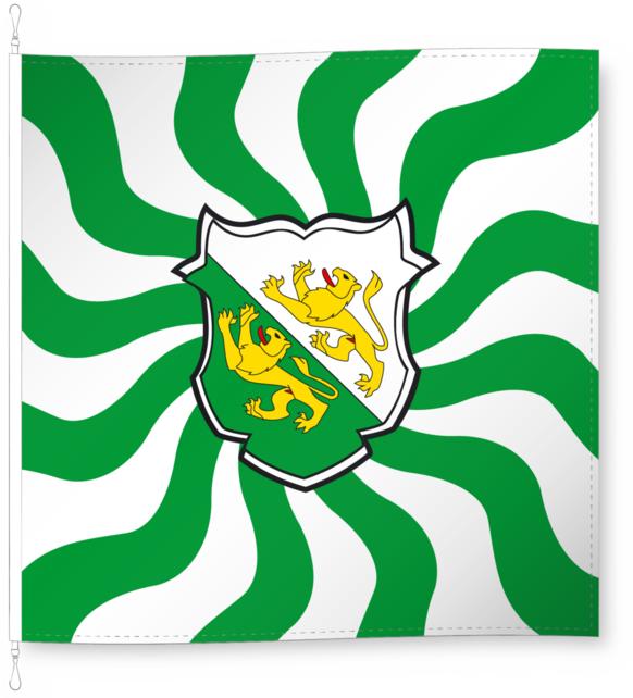 Actual product image Alpenfahnen Thurgau (120 x 120 cm)