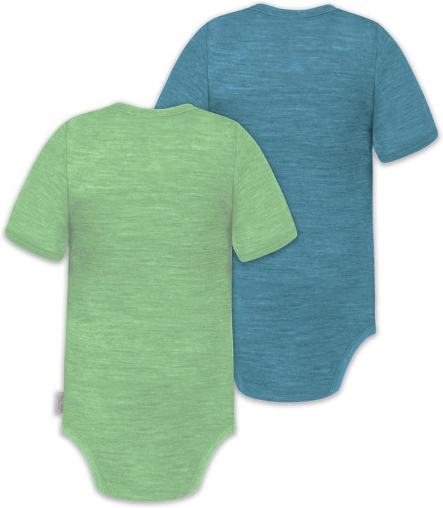 Produktbild Normani 2er Set Baby Merino Kurzarmbody „Tihoi" - 9317 (92)