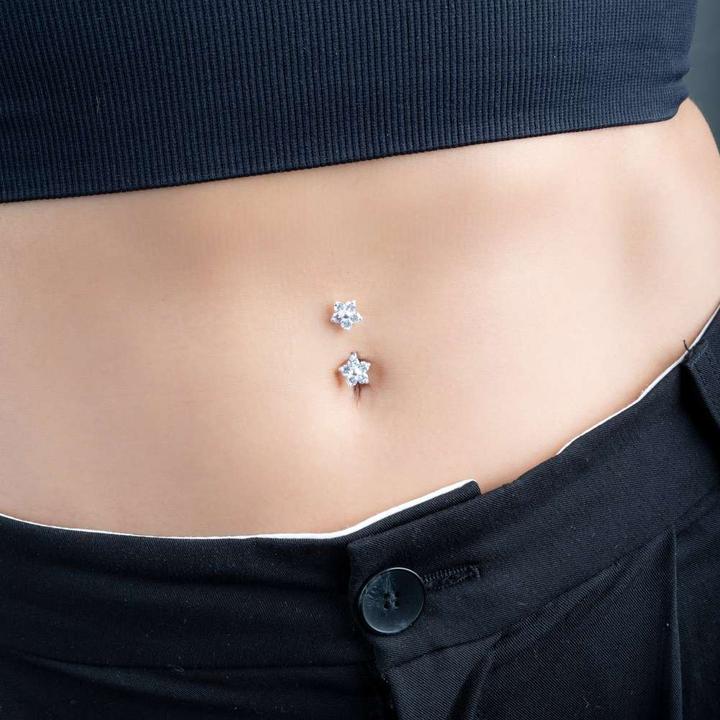 Immagine prodotto Bijouteria Piercing ventre (Acciaio inossidabile, Argento 925, Zirconia)