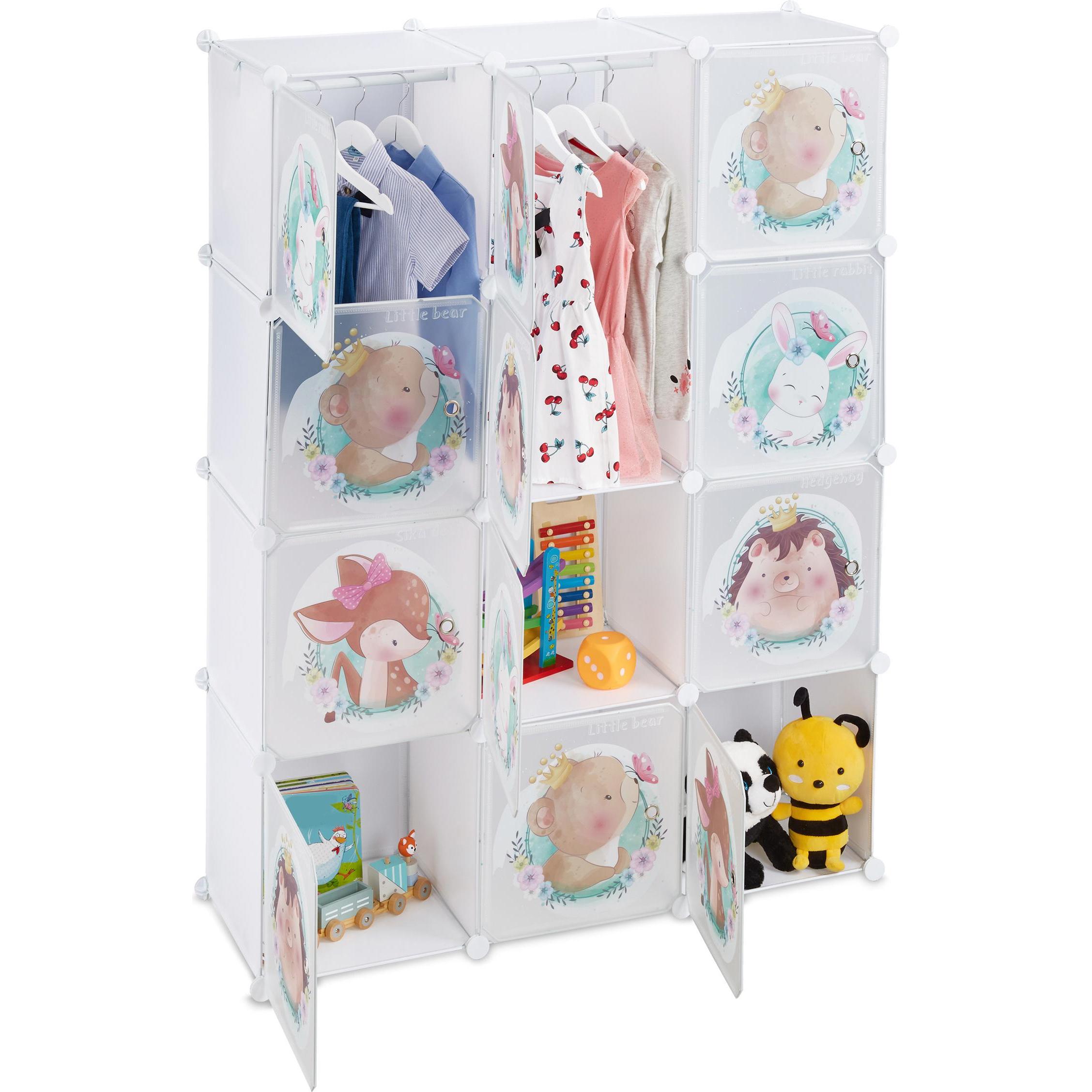 Relaxdays, Kinderregal, Kindersteckregal