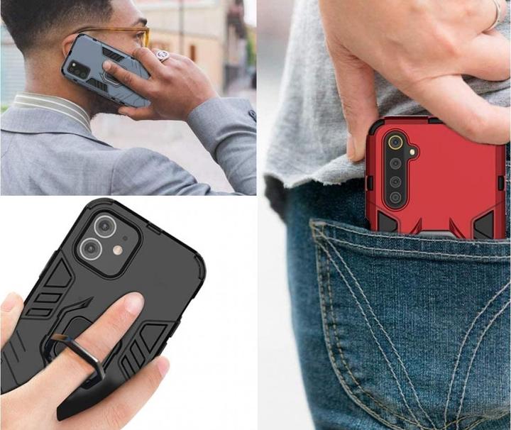 Actual product image Screenguard RingCase Anti-Shock Samsung Galaxy A52 Case (Samsung Galaxy A52)