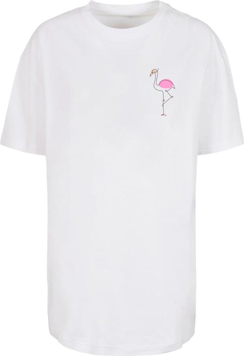 Produktbild Merchcode Ladies Flamingo Oversized Boyfriend Tee - 118467 (4XL)