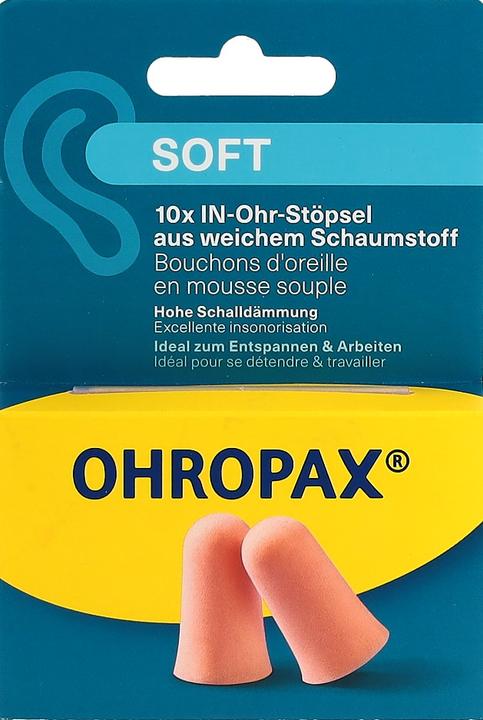 Image du produit Ohropax Soft Lärmschutz (10 x)