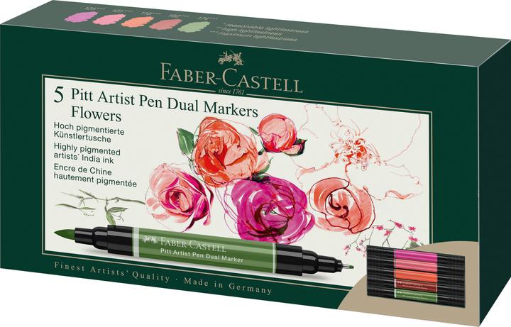 Image du produit Faber-Castell Marqueur double (5x)
