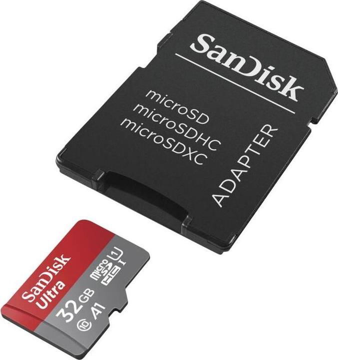 Image du produit SANDISK Ultra (32 Go, microSDHC, U1, UHS-I)