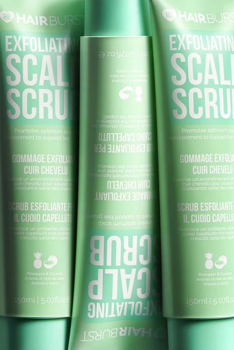 Actual product image Philips Exfoliating Scalp Scrub with Probiotics, Menthol, Bamboo & Coconut Oil - Pre Shampoo Usage, Silicone (150 ml)