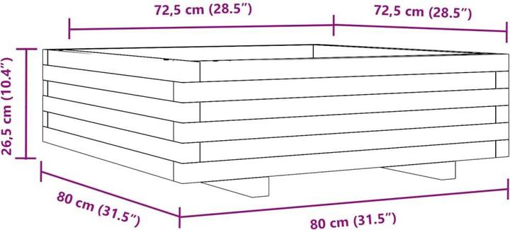 Produktbild vidaXL Pflanzgefäss