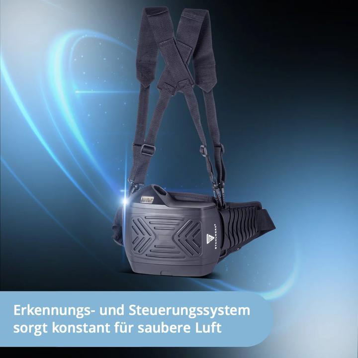 Actual product image Stahlwerk 3-in-1 Automatik-Schweisshelm BOOSTER AIR mit Frischluftzufuhr PAPR-System True-Colour Jobspeicher