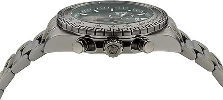 Immagine prodotto Versace Elegante e alla moda, cronografo con calendario e lancette luminose, impermeabile (Cronografo, 43 mm)
