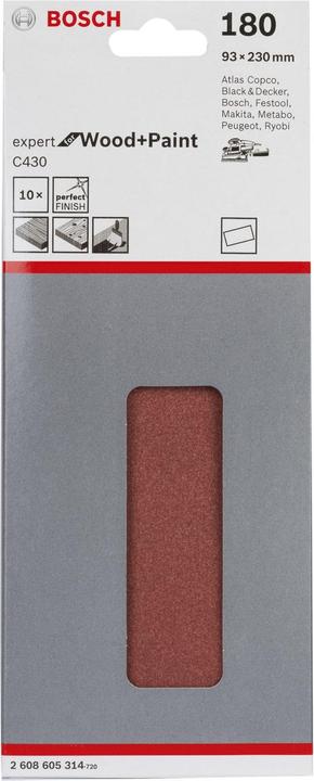 Produktbild Bosch Professional Zubehör Schleifblatt C430 (180)