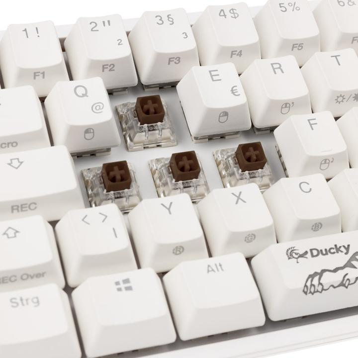 Productafbeelding Ducky One 2 Pro Mini Gaming Keyboard, RGB LED - Kailh Brown (DE, Bedraad)