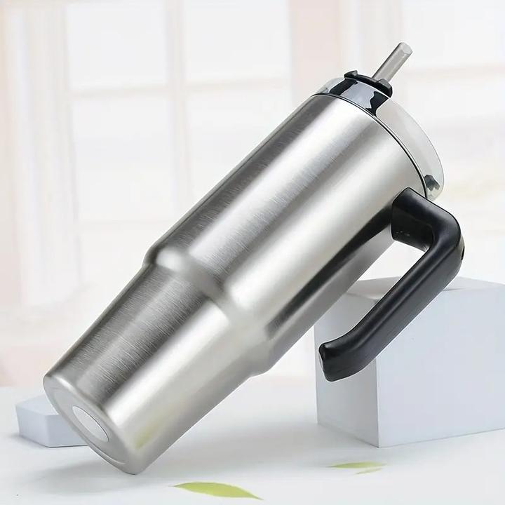 Actual product image ASMI copy of stainless steel thermo mug, coffee mug, car tumbler mug, 900ml (0.90 l)