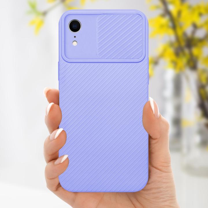 Actual product image Cadorabo Case for Apple iPhone XR in TPU with camera protection LM009 Style (Apple iPhone XR)