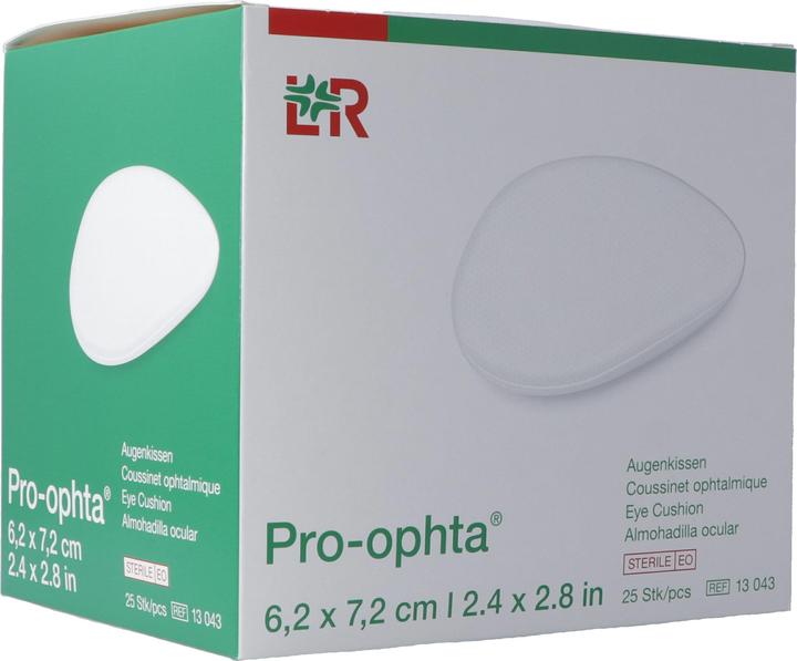 Produktbild Pro Ophta Augenkissen 6.2x7.2cm steril (25 x)