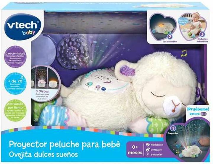 Actual product image VTech LED Plüschtier Projektionslampe Schaf Sweet Dreams 15 x 32 x 12 cm