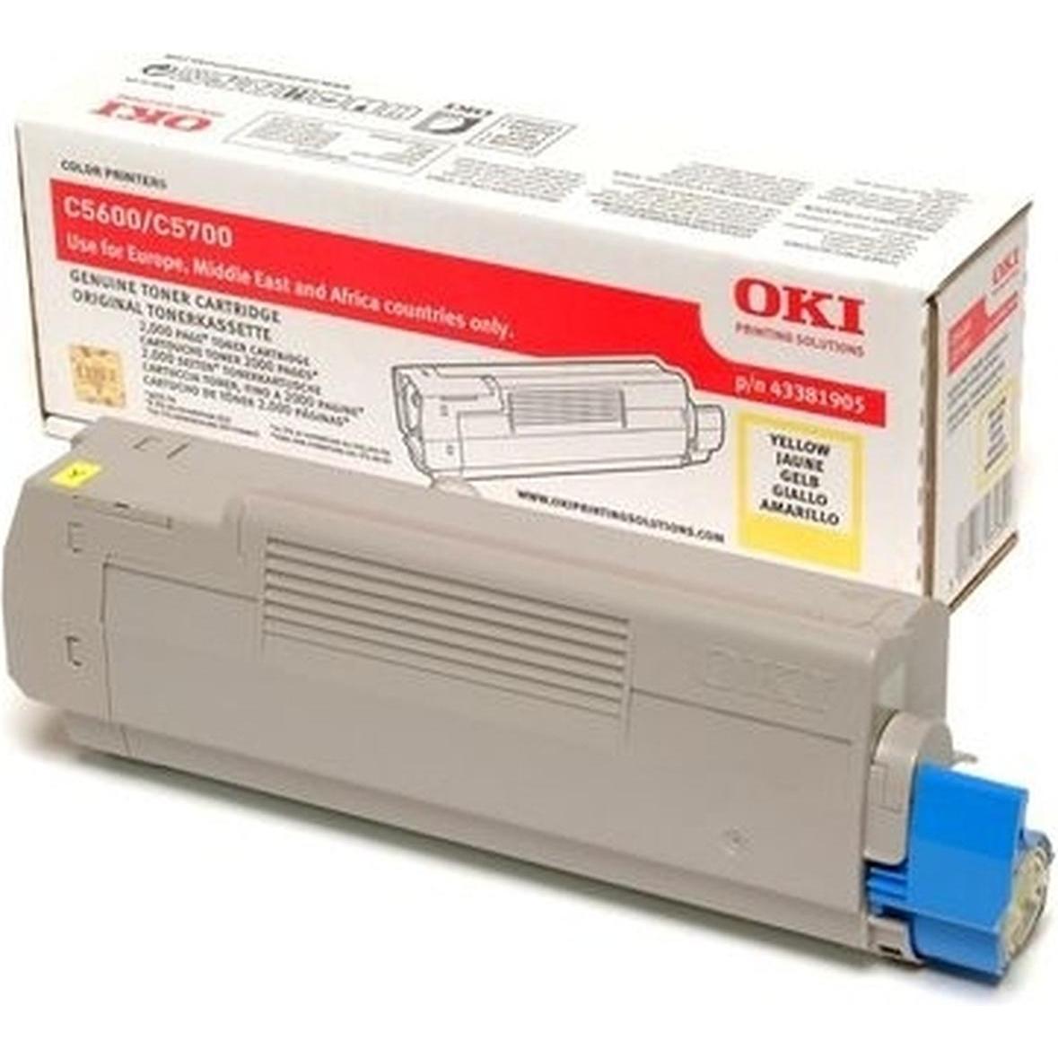 OKI, Toner, 43381905 (Y)