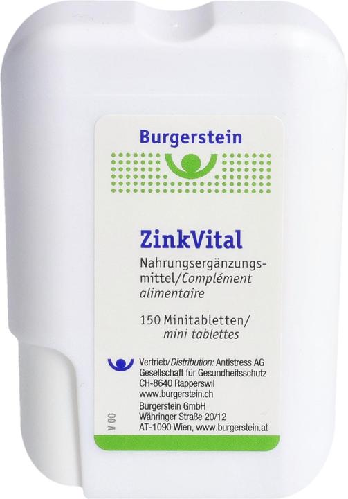 Produktbild Burgerstein ZinkVital (150 Stück, Tabletten, 150 g)