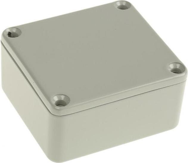 Produktbild RS PRO Gehäuse Aluminium 60x55x30mm grau (Gehäuse)