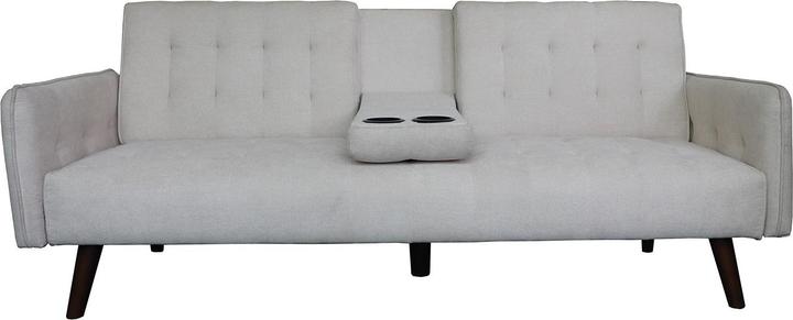 Produktbild HTI-Living Sofa mit Knopfsteppung Elouisa Grau (Ecksofa)