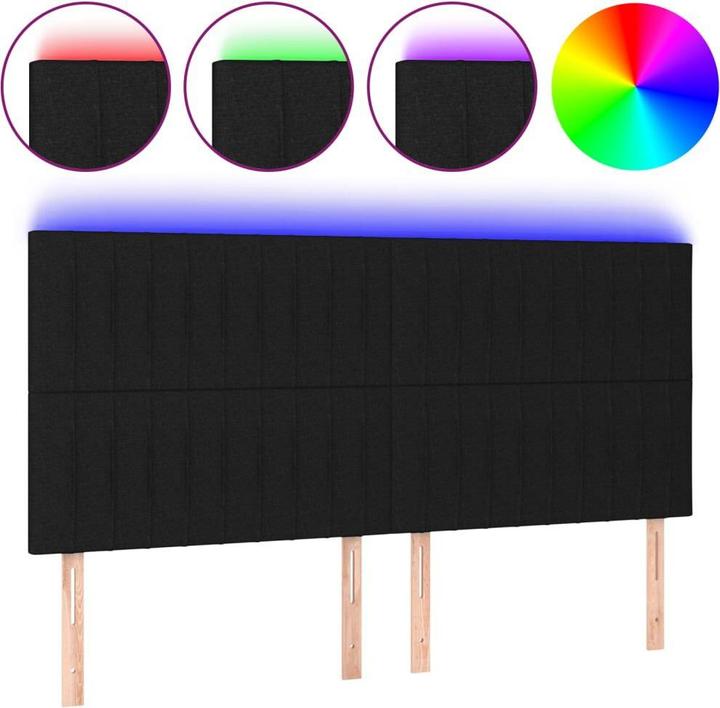 Produktbild vidaXL LED Kopfteil (200 x 5 x 128 cm)