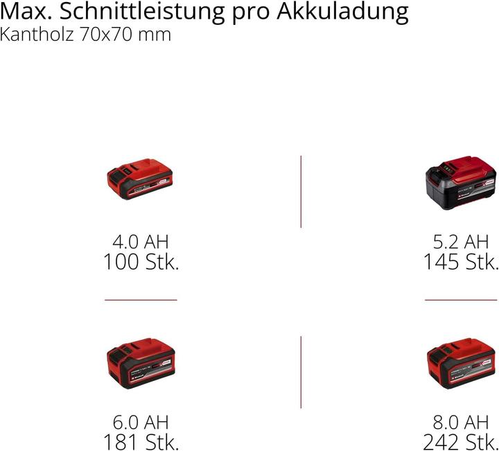 Actual product image Einhell Motosega Senza Filo (Battery chain saw)