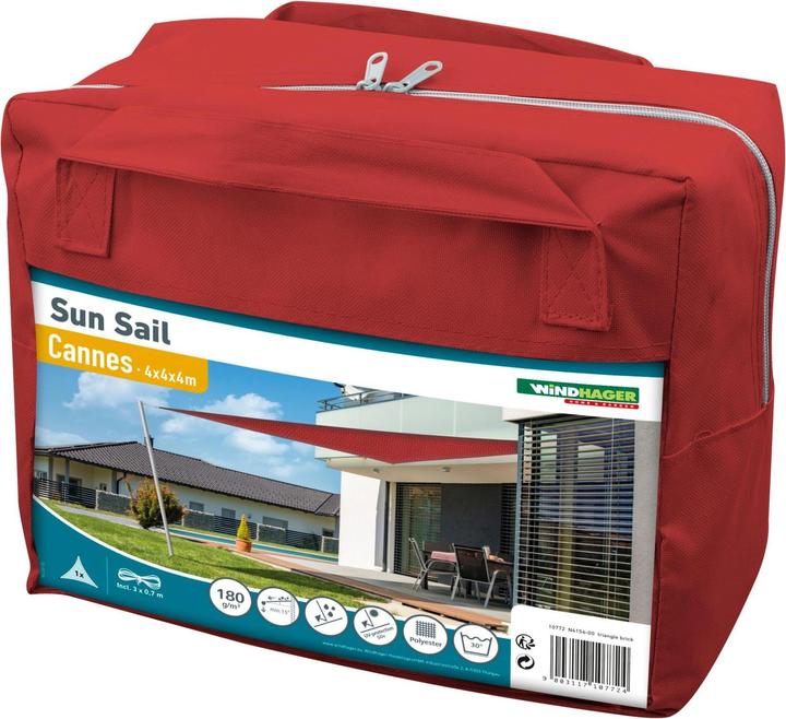 Immagine prodotto Windhager SunSail CANNES Triangolo (400 x 400 cm)