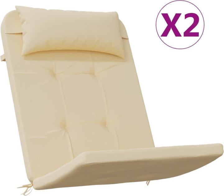 Image du produit vidaXL Adirondack Stuhlkissen (126 x 4.50 cm)