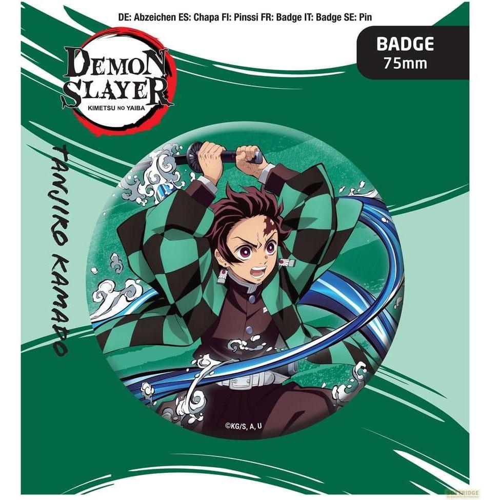 POPbuddies Demon Slayer: Kimetsu no Yaiba Ansteck-Button Tanjiro Kamado