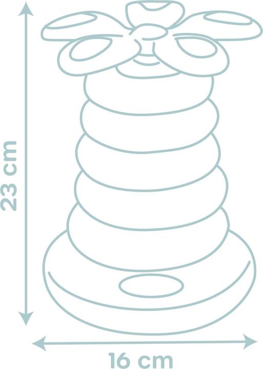 Immagine prodotto Smoby LS Stehauf-Ringpyramide