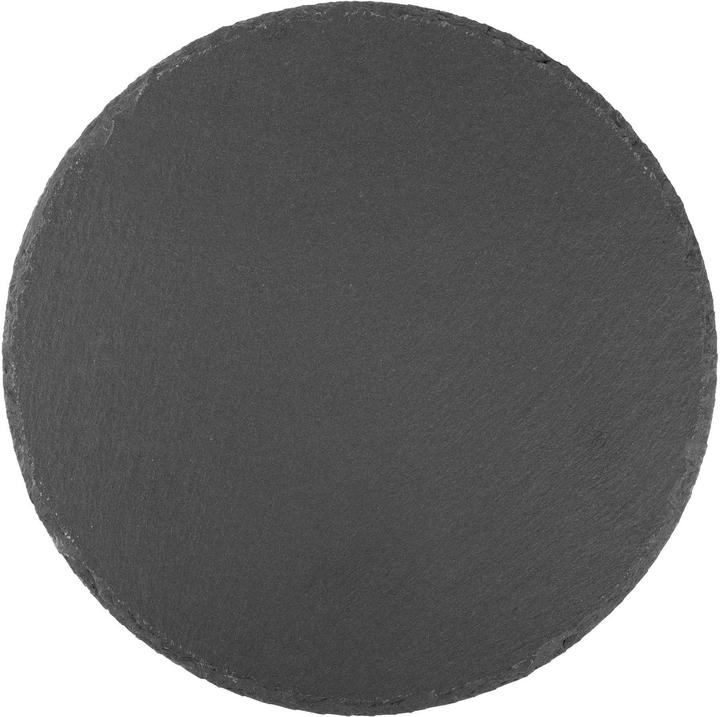 Produktbild Cocon Kerzenuntersetzer Ø 20 cm, Schiefer, Schwarz, Detailfarbe