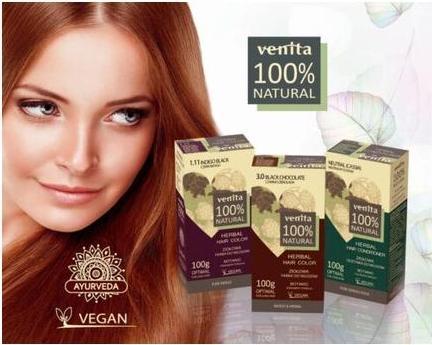 Immagine prodotto Venita - Tintura per capelli alle erbe 8,4 Rameond (8,4 Copperond)