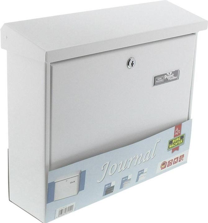Produktbild Burg Wächter Stahl-Briefkästen JOURNAL 5867 W