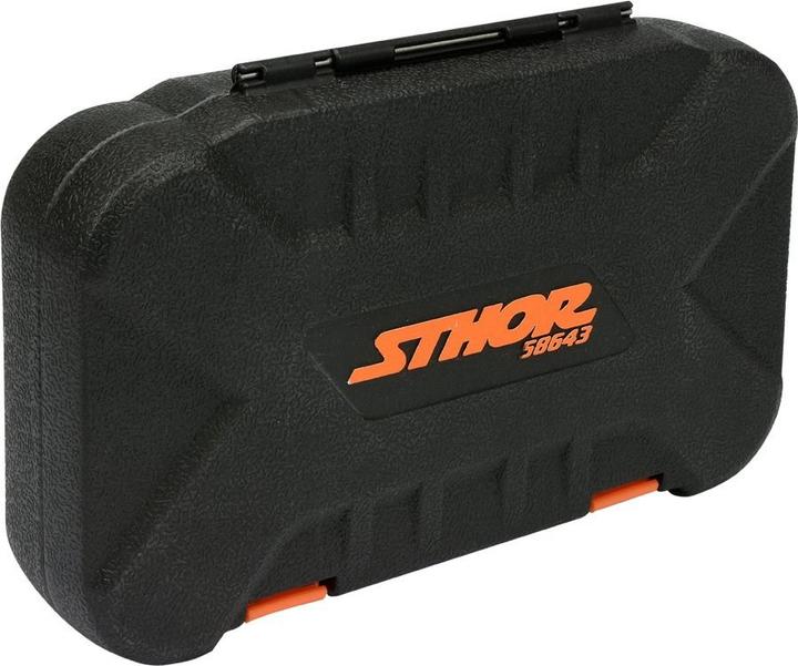 Produktbild Toya Sthor 58643 – Werkzeug-Set 1/4 Zoll, 56-teilig