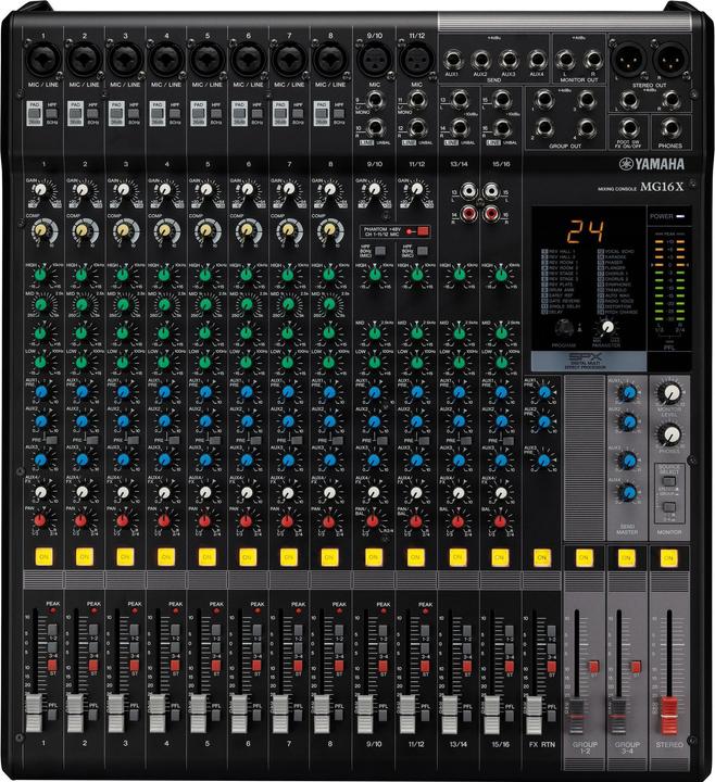 Produktbild Yamaha MG16X (Studio- und Livemixer)