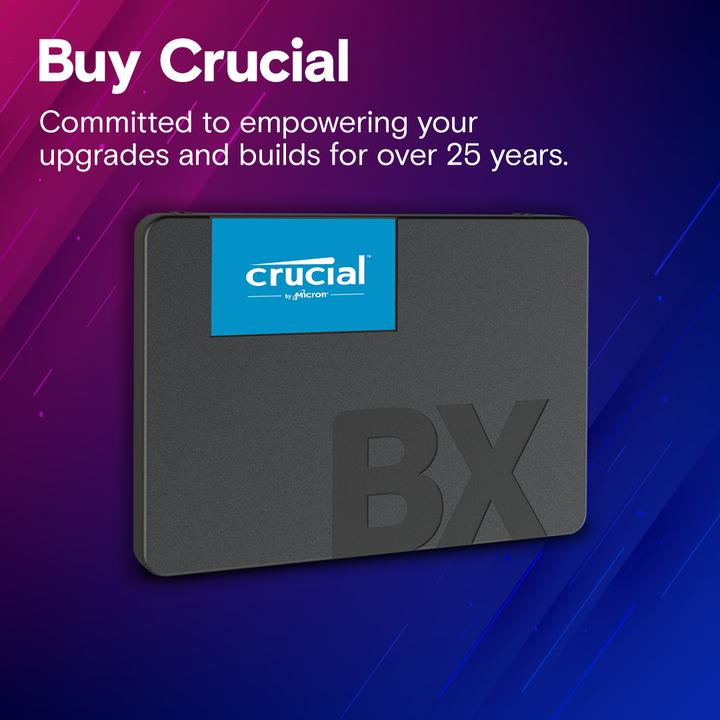 Actual product image Crucial BX500 (1000 GB, 2.5")