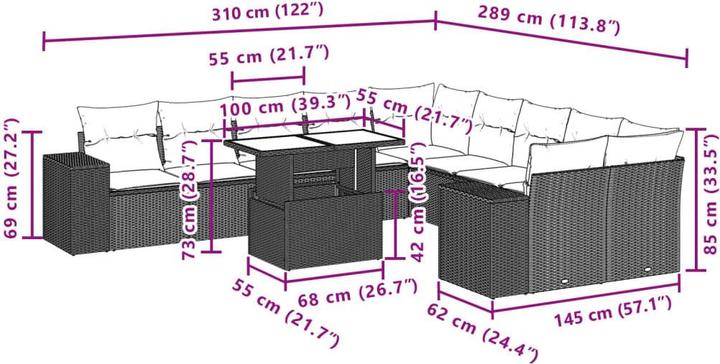 Produktbild vidaXL Mariana