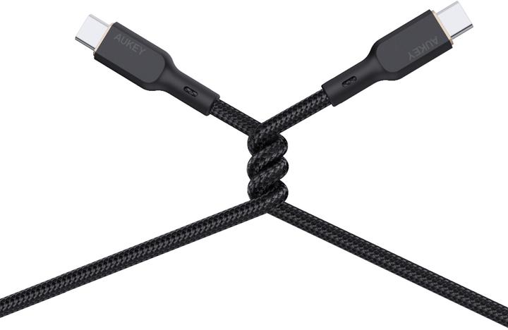 Image du produit Aukey Câble USB-C, 100W, 1m - Noir (1 m, USB 2.0, 100 W)
