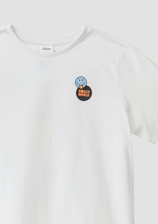 Produktbild S.Oliver T-Shirt T-Shirt mit Smiley®-Print (170, 176)