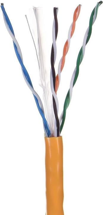 Actual product image Lanberg LAN CABLE UTP 1GB/S 305M CCA ORANGE WIRE (U/UTP, CAT6, 305 m)