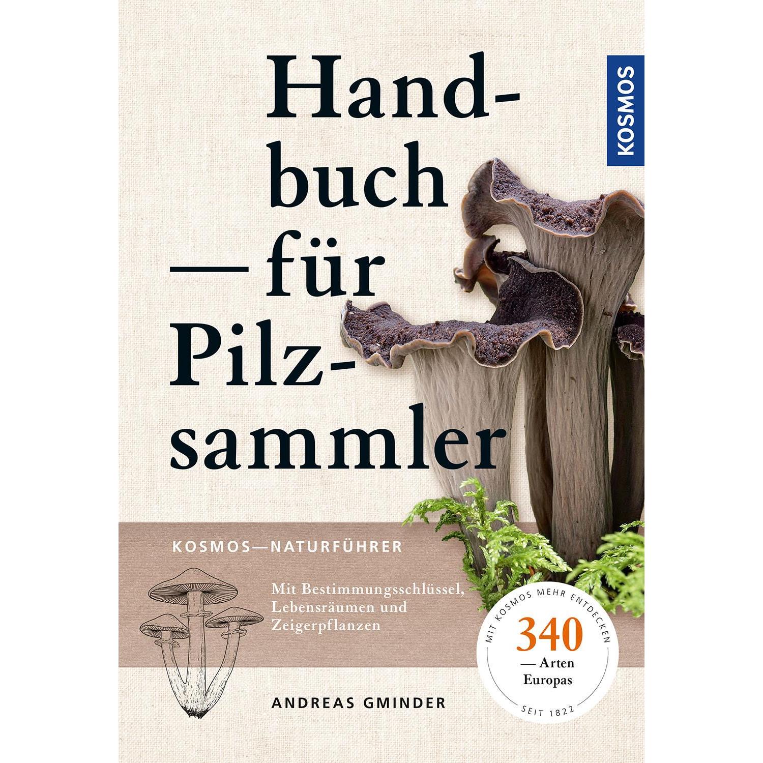 Handbuch für Pilzsammler, Ratgeber von Andreas Gminder