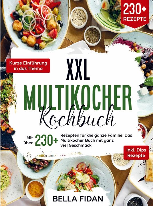 Actual product image XXL Multikocher Kochbuch (German, Bella Fidan, 2023)