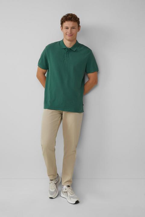 Produktbild S.Oliver Polo-Shirt Poloshirt aus Piqué (S)