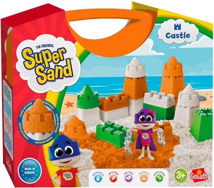 Goliath Toys Super Sand Castle dans sa valise