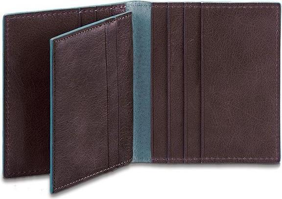 Produktbild Piquadro Blue Square, Leather Card Holder, PP1518B2, Brown, Unisex
