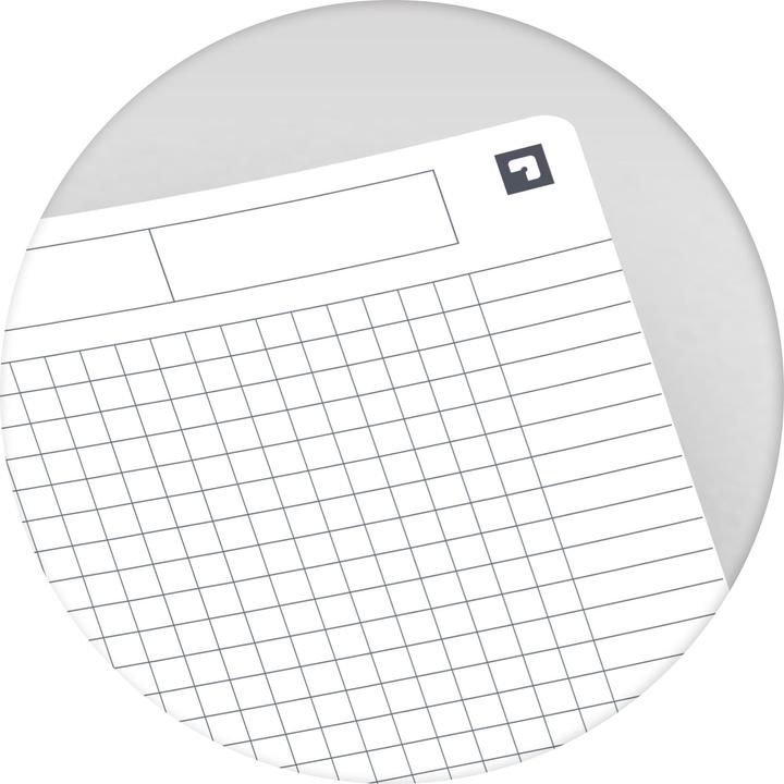 Actual product image Oxford College pad Essentials (A5, Checked, Soft cover)